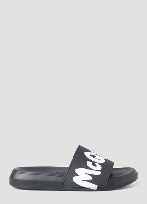 adidas SPZL Embossed Logo Print Slides Black aos0157017
