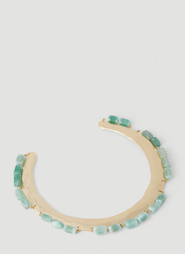 Jil Sander Rough Nature Necklace Gold jil0251034