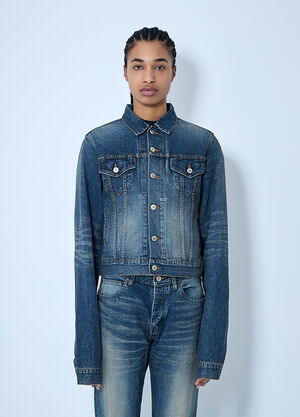 Balenciaga Denim Jacket Blue bal0259062