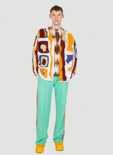 Geo Jumper The Elder Statesman Geo Jumper Brown tes0150021