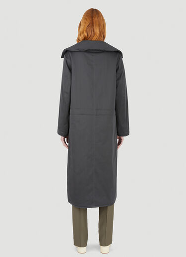 Lemaire 양면 밀리터리 스타일 코트 블랙 lem0246001