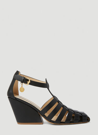 Cowboy Fisherman High Heel Sandals Stella McCartney Cowboy Fisherman High Heel Sandals Black stm0251020