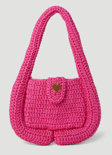 Marco Rambaldi Handmade Crochet Handbag Pink mra0250024