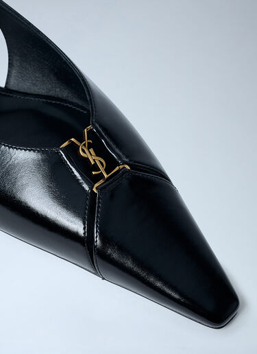 Babylon 00 Slingback Ballerina Flats Saint Laurent Babylon 00 Slingback Ballerina Flats Black sla0261082