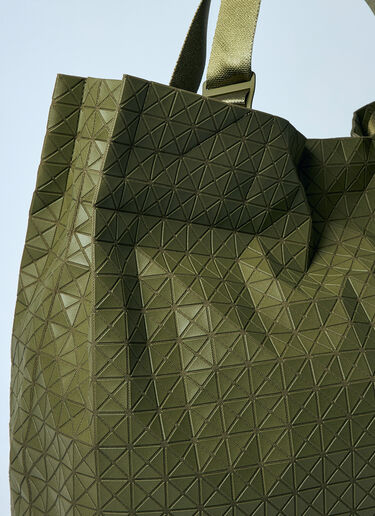 Bao Bao Issey Miyake Cart One-Tone Tote Bag Green bao0159004