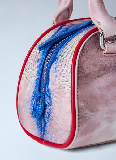 Diesel 1DR Dome Small Bowling Handbag Pink dsl0263036