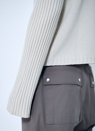 Rick Owens Dinge Cashmere Sweater Beige ric0159014