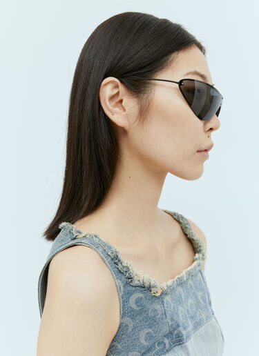 Acne Studios 金属框太阳镜 黑色 cns0354003