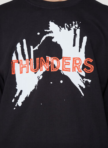 Mr. Thunders BLACKFONT Logo Sweater Black mrt0135007