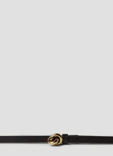 Bottega Veneta 매듭 벨트 블랙 bov0252044