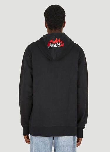 Assid Satanic Rock Music Hooded Sweatshirt Black ass0344008