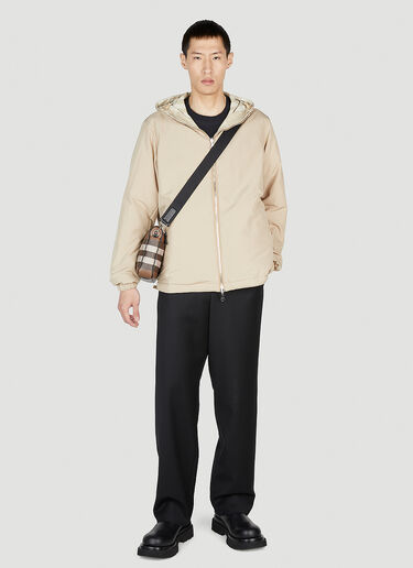 Reversible Stanford Check Padded Jacket Burberry Reversible Stanford Check Padded Jacket Beige bur0152044