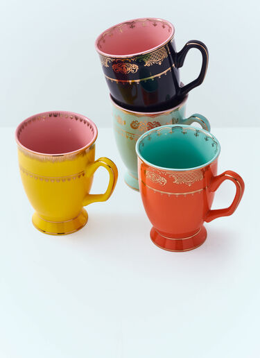 Set Of Four Grandpa Mugs POLSPOTTEN Set Of Four Grandpa Mugs Multicolour wps0691482