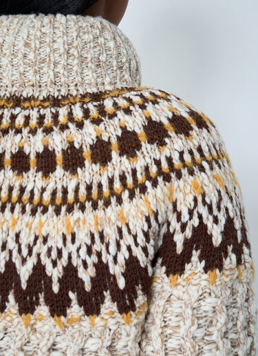 Padded Cardigan Moncler Grenoble Padded Cardigan Beige mog0262006