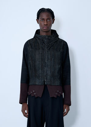 Kiko Kostadinov Estike Hooded Jacket Grey kko0162004