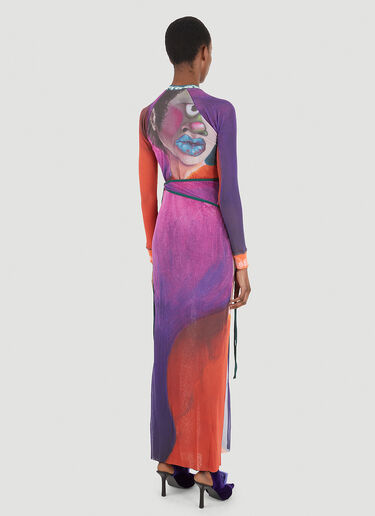 Ottolinger Cheyenne Mesh Dress Purple ott0246010