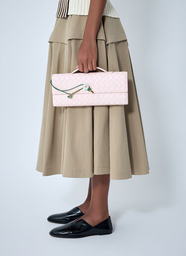 Andiamo 长款手拿包 Bottega Veneta Andiamo 长款手拿包 粉色 bov0261052