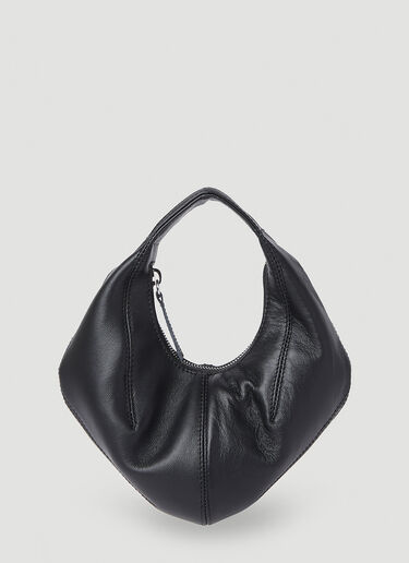 Kiko Kostadinov Small Buggle Hobo Handbag Black kko0252016