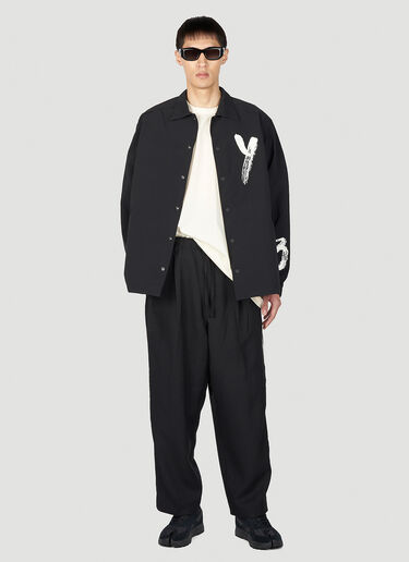 Y-3 ストライプ トラックパンツ ブラック yyy0152020