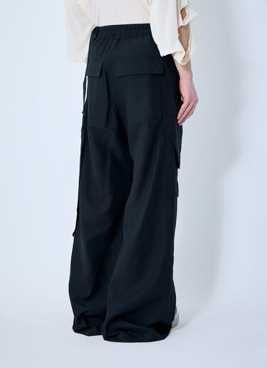 Rick Owens DRKSHDW Double Cargo Jumbo Belas 长裤  黑色 drk0160007