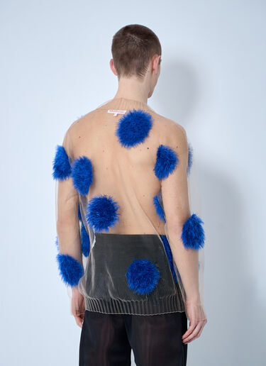 Flying Dots Sweater Walter Van Beirendonck Flying Dots Sweater Blue wlt0160005