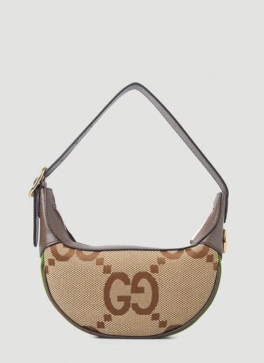 Gucci Ophidia Half-Moon Mini Shoulder Bag Camel guc0250192