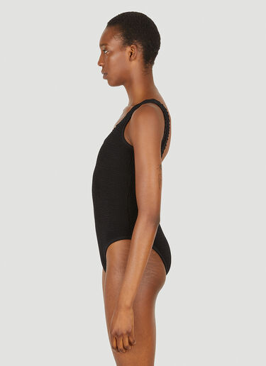 Bottega Veneta Crinkle Swimsuit Black bov0248072