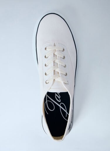 Jacquemus Féfé Canvas Sneakers White jac0264038