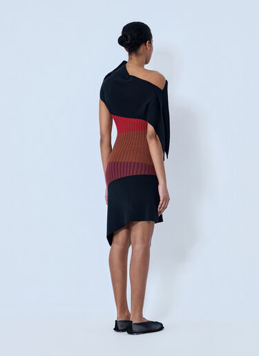 Kiko Kostadinov Lemoyne Knitted Dress Red kko0264007