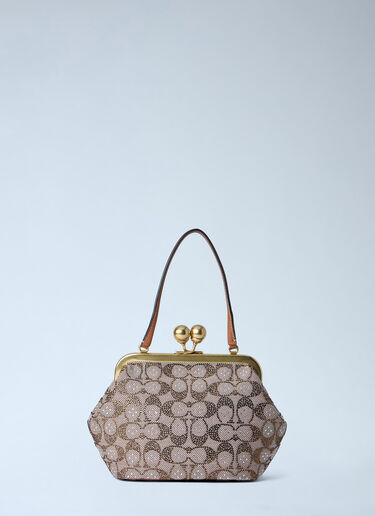 Kisslock Frame Handbag Coach Kisslock Frame Handbag Brown coa0263016