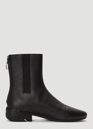 Raf Simons (RUNNER) Solaris-2 High Boots Black raf0142043