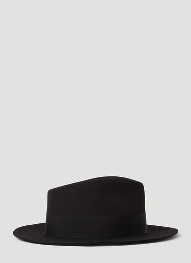 Fedora Hat Saint Laurent Fedora Hat Black sla0249262