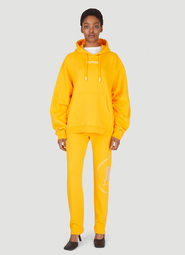 Lourdes Sequin Graphic Track Pants Orange lou0346009