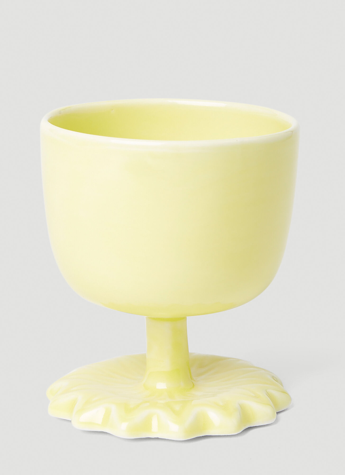 Paula Canovas Del Vas Flower Cup In Yellow