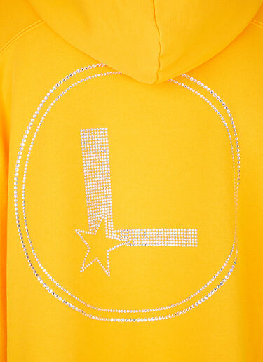 Lourdes ロゴフード付きスウェットシャツ オレンジ lou0346002