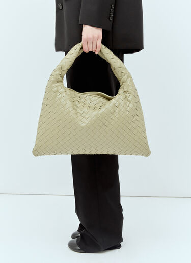 Bottega Veneta 大号 Hop 单肩包 米色 bov0257059