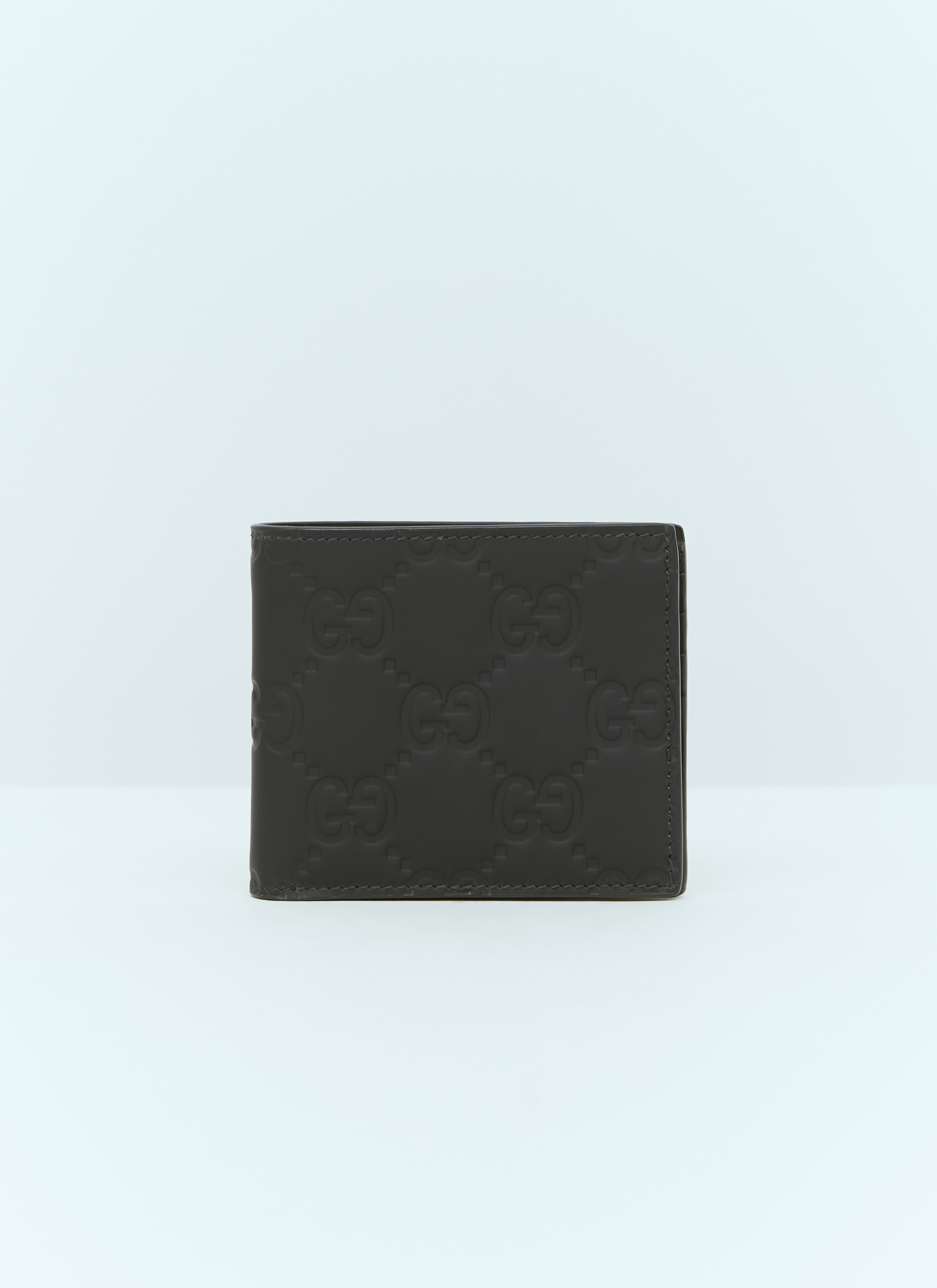Burberry GG Rubber Effect-Bi-Fold Wallet Beige bur0155072