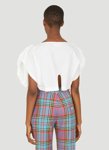Vivienne Westwood Heart Top White vvw0251014
