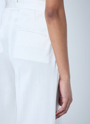 Max Mara Chenzia Pants White max0260011