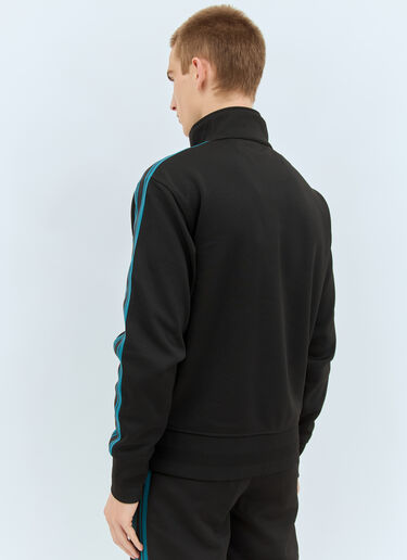 Burberry Striped Jersey Track Jacket Black bur0157010