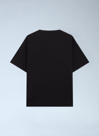 Spray Neck Logo T-Shirt Palm Angels Spray Neck Logo T-Shirt Black pma0162006