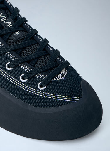 Village PM Canvas Low-Top Sneakers Black vpm0164006