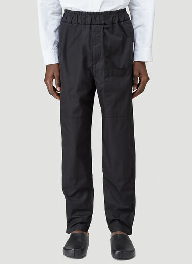 Jil Sander Gabardine Pants Black jil0143006