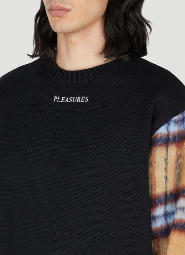 Pleasures Guts Sweater Black pls0151003