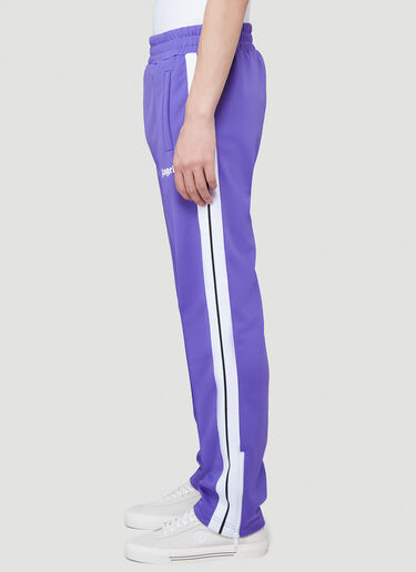 Palm Angels Side-Stripe Track Pants Purple pma0139007