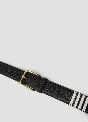 Thom Browne Four Bar Belt Black thb0151027