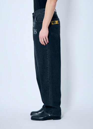 Levi's x Undercover 배기 프린트 진  블랙 leu0160007