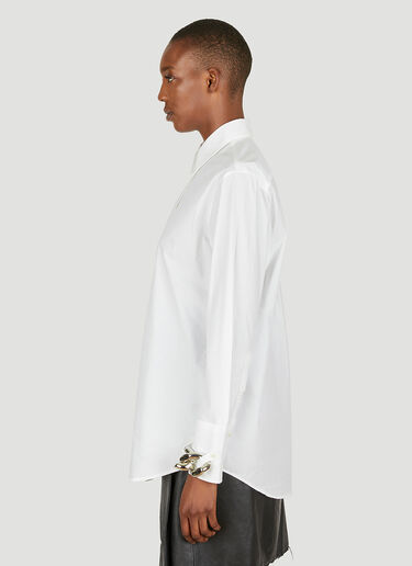 JW Anderson Chain Trim Shirt White jwa0249015