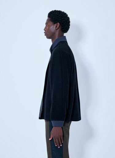LN-CC® - Maison Margiela: Double Zippers Jacket - Black Maison Margiela Double Zippers Jacket Black mla0166001