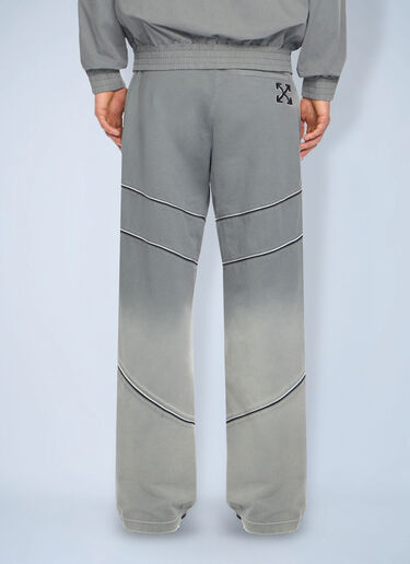 LN-CC® - Off-White: Offline Gradient Slouchy Trackpants - Multicolor Off-White Offline Gradient Slouchy Trackpants Multicolor ofw0164182